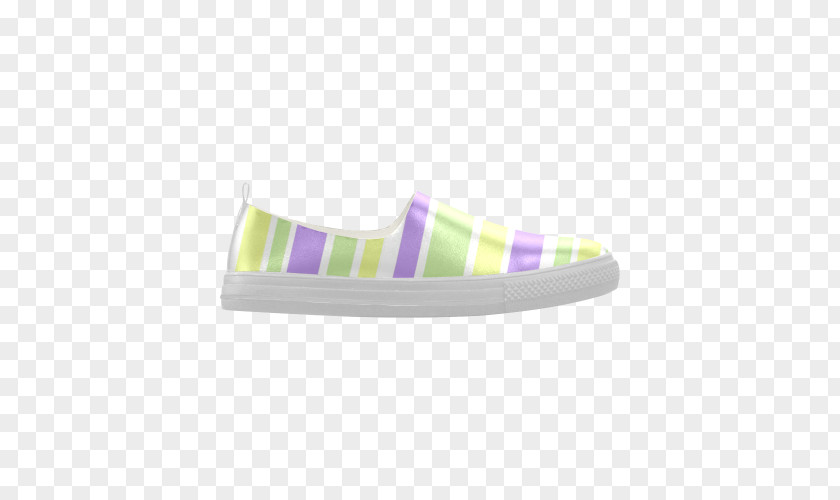 Purple Stripes Sneakers Slip-on Shoe Pattern PNG
