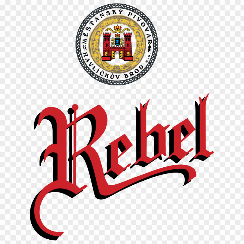 Rebel Logo Brand Line Font PNG