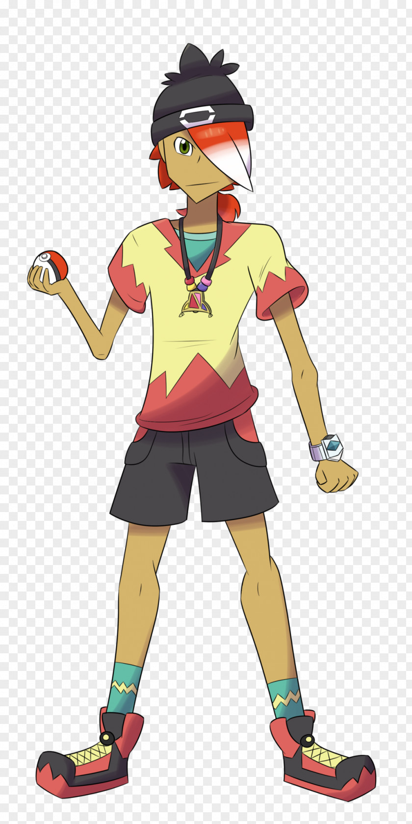 Ryuki Pokémon Sun And Moon Trainer DeviantArt PNG
