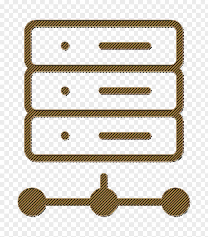 Server Icon Business Set PNG
