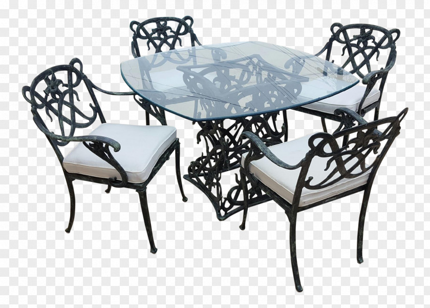 Table Chair Dining Room Garden Furniture PNG
