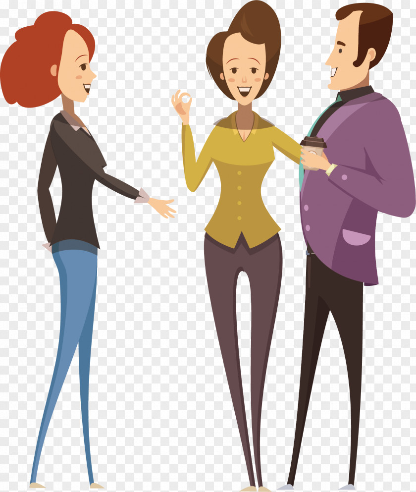 Talking Man Cartoon Icon PNG