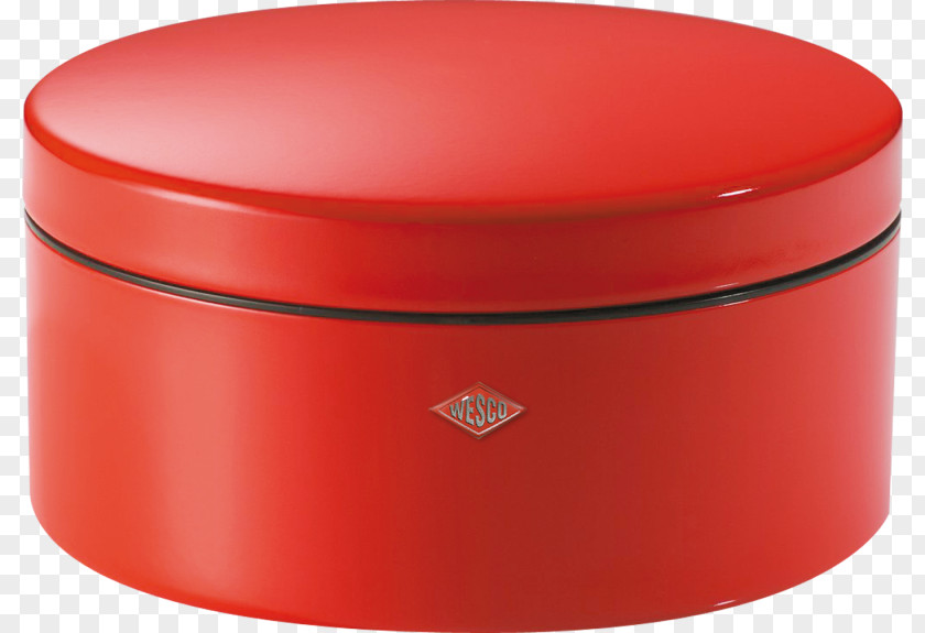 Wesco International Biscuit Jars Tin Red Biscuits Kitchen PNG