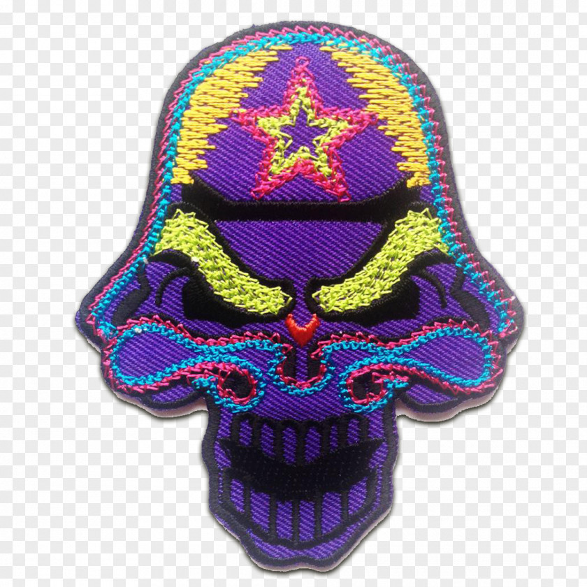 Army Skull Embroidered Patch Military Embroidery Appliqué PNG