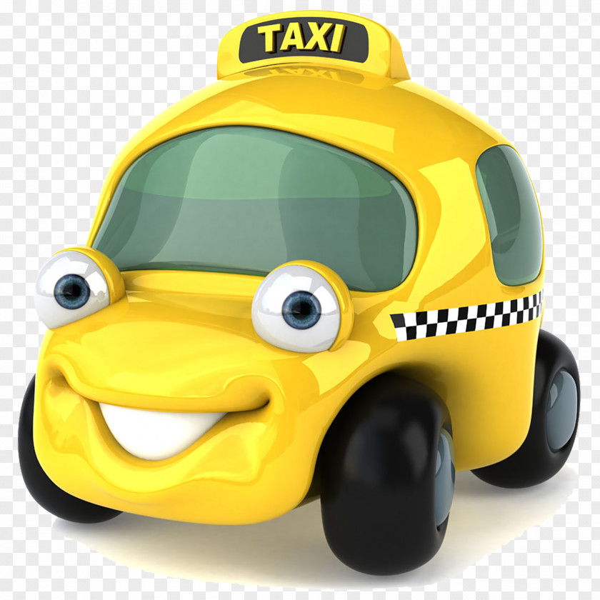 Cartoon Taxi Royalty-free Yellow Cab Stock Photography Clip Art PNG