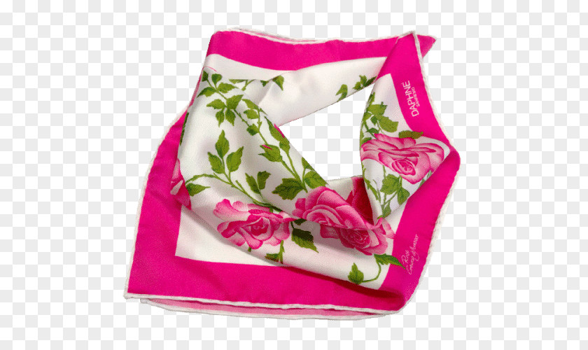 Flower DAPHNÉ Sanremo Foulard Mezzaro Silk PNG