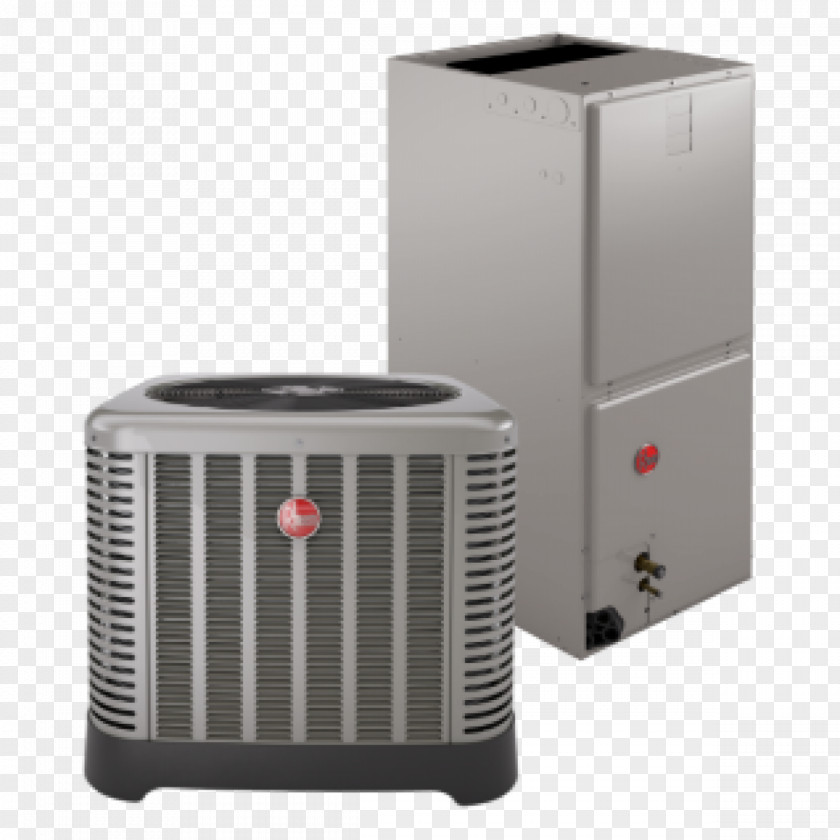Hvac Furnace Seasonal Energy Efficiency Ratio Air Conditioning Heat Pump Rheem PNG