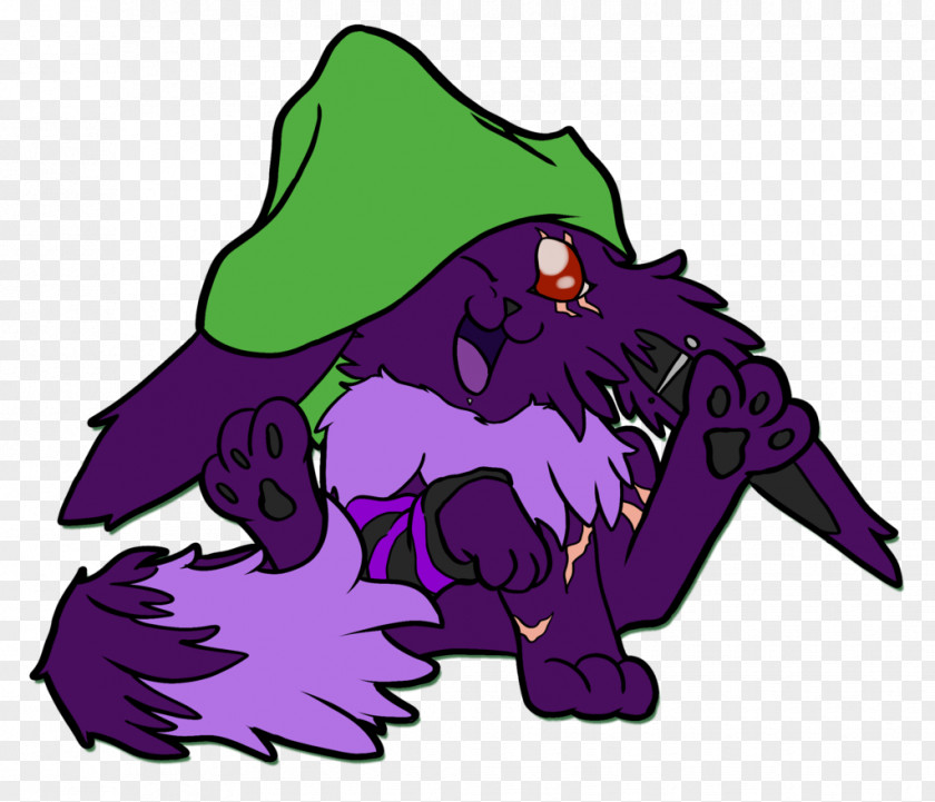 Purple And Green Beak Cartoon Legendary Creature Clip Art PNG