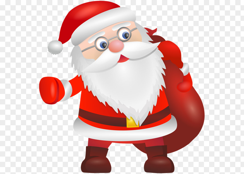 Santa Claus Christmas Clip Art PNG