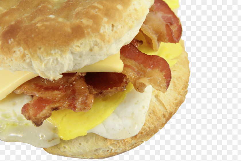 Bacon Bacon, Egg And Cheese Sandwich Breakfast Roll Fried PNG