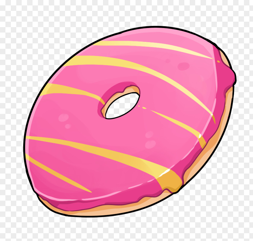 Doughnut Magenta Cake Background PNG