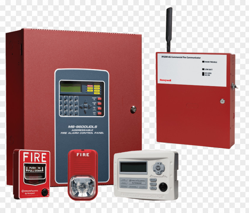Fire Alarm System Security Alarms & Systems Fire-Lite Device Control Panel PNG