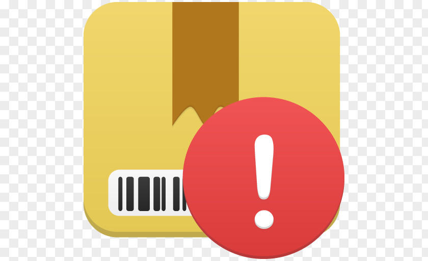 Package Warning Text Brand Yellow PNG