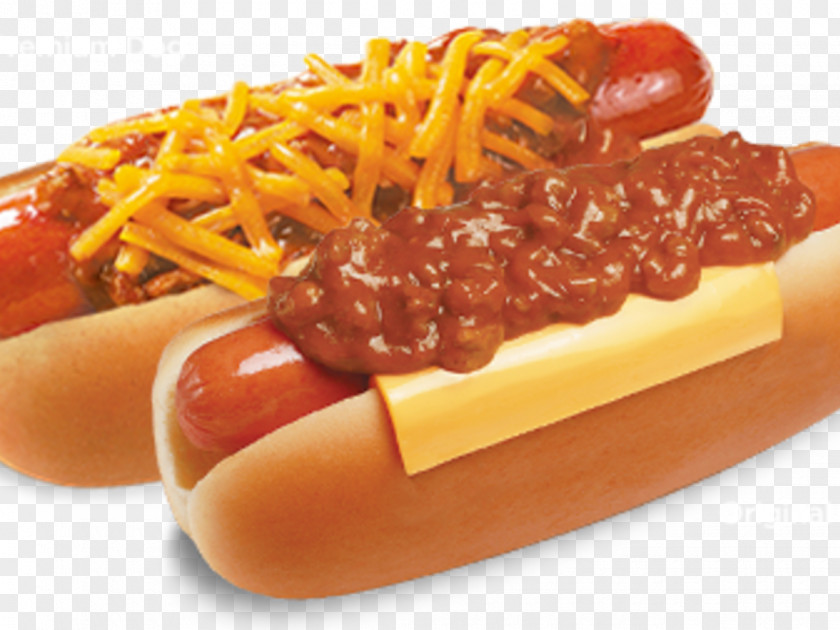 Hand Painted Hot Dog Chili Con Carne Corn PNG