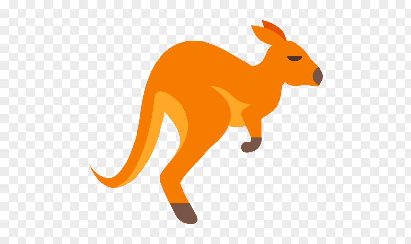 Kangaroo Icon Design PNG