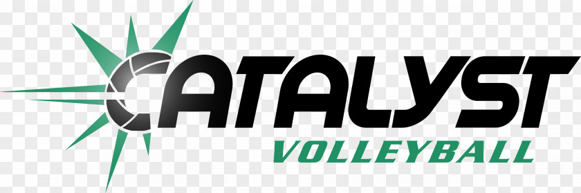 Logo Club Catalyst Volleyball Academy Brand Product Design PNG