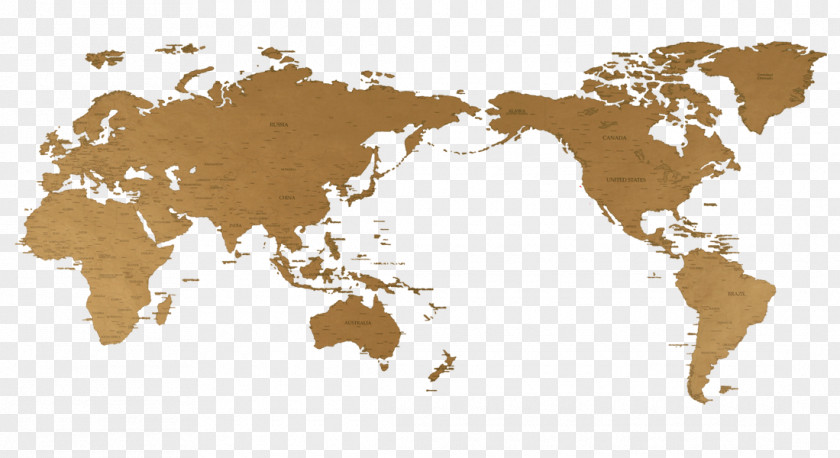 Free To Pull The Material World Map Brown Globe Earth PNG