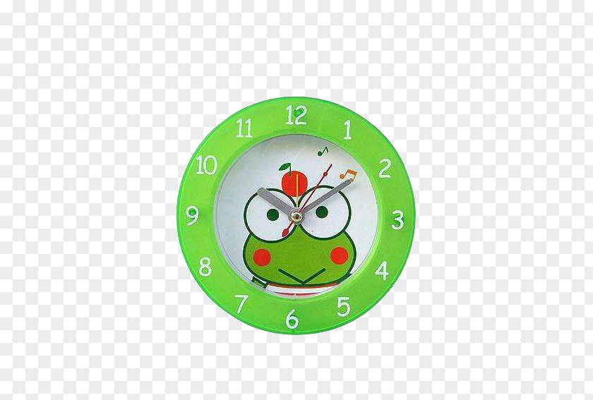 Frog Clock Circle Illustration PNG