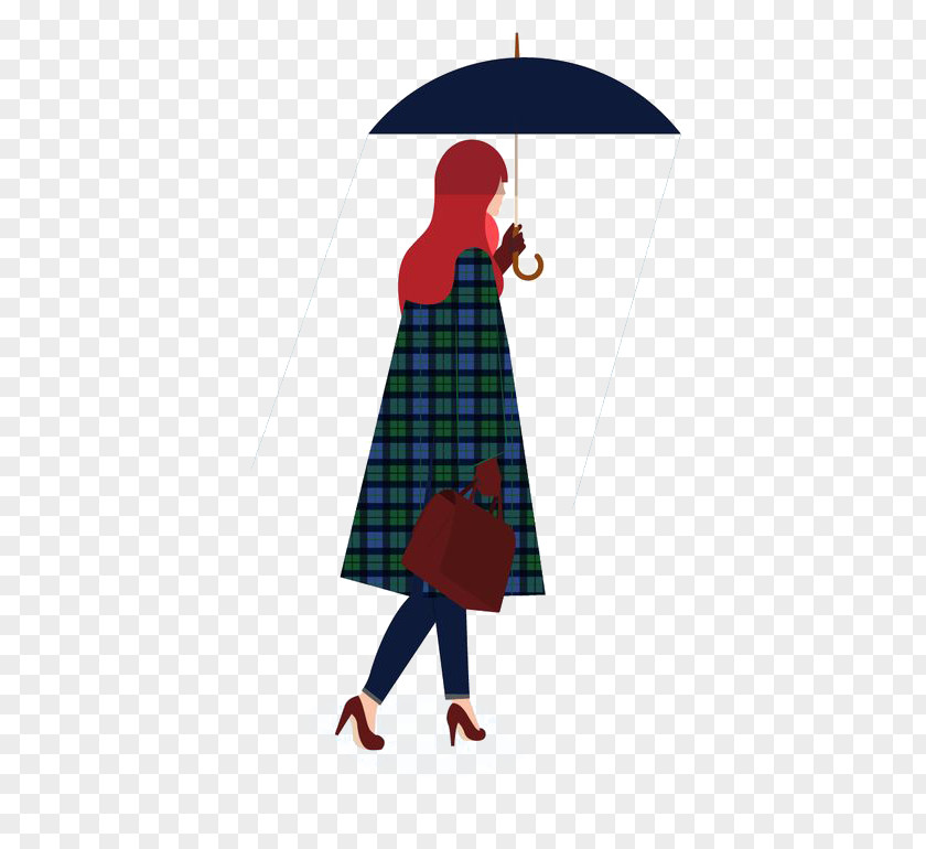 Illustrator Cartoon Drawing Illustration PNG Illustration, girl playing umbrella clipart PNG