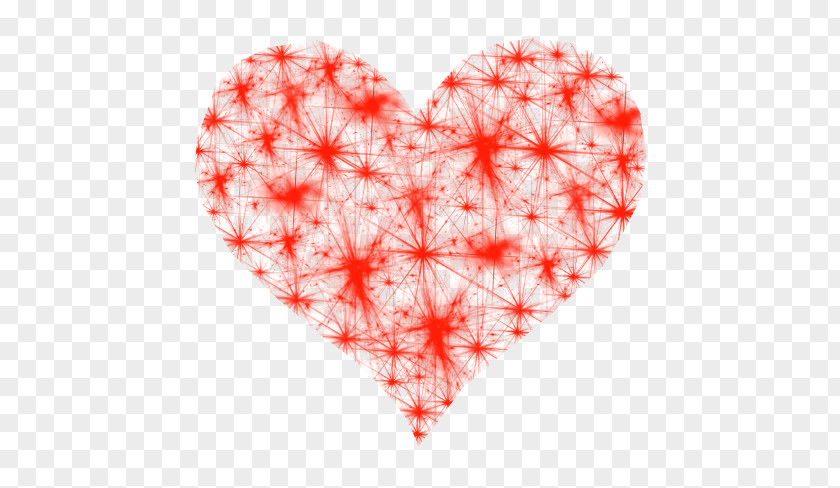 Valentine's Day Love Heart Star PNG
