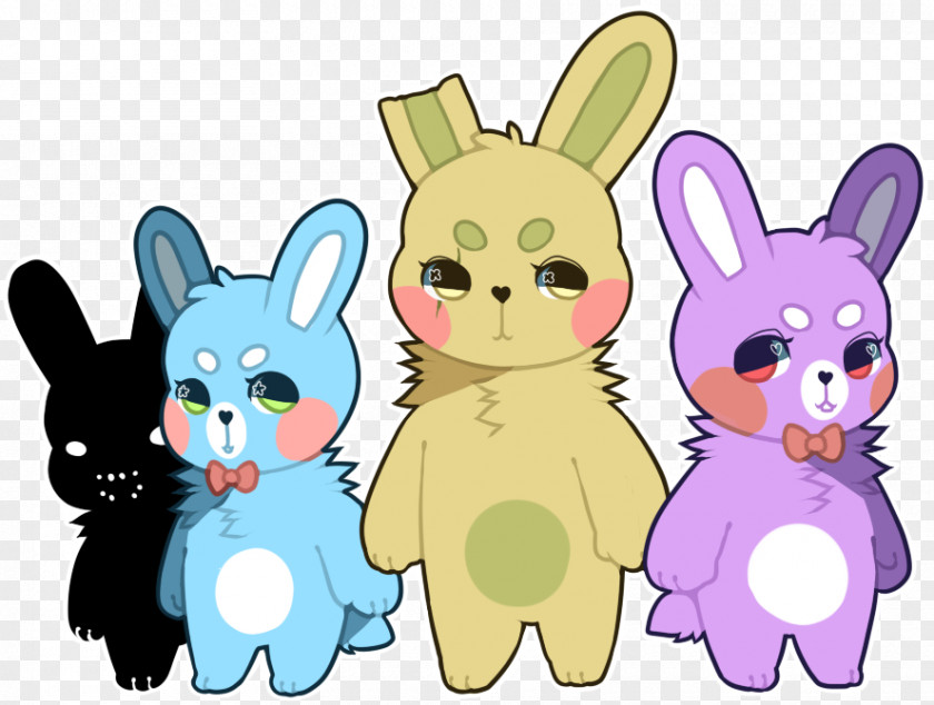 Bunny Family Domestic Rabbit Five Nights At Freddy's: Sister Location Freddy's 4 2 3 PNG