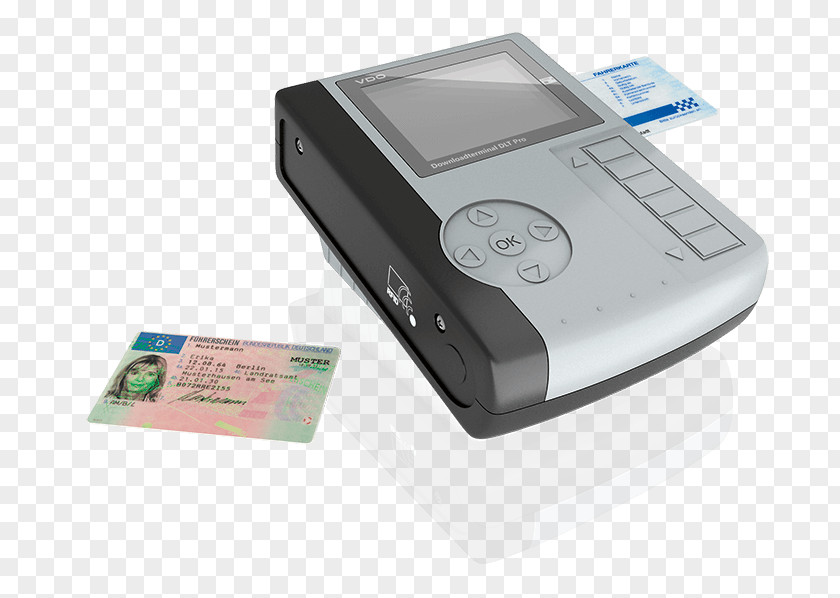 Driving License Digital Tachograph Data VDO Electronics PNG
