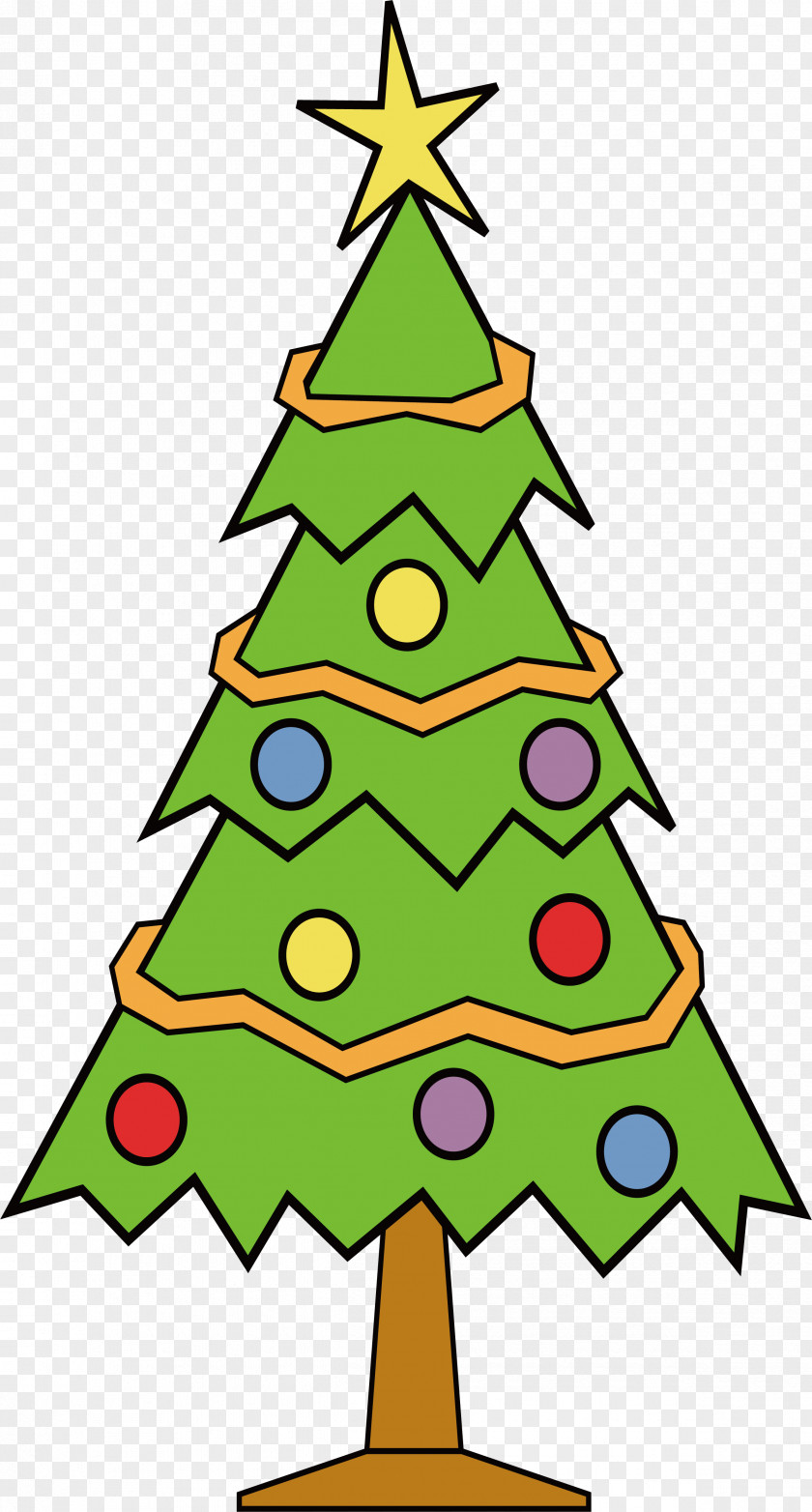 Exquisite Christmas Tree Design Free Content Clip Art PNG