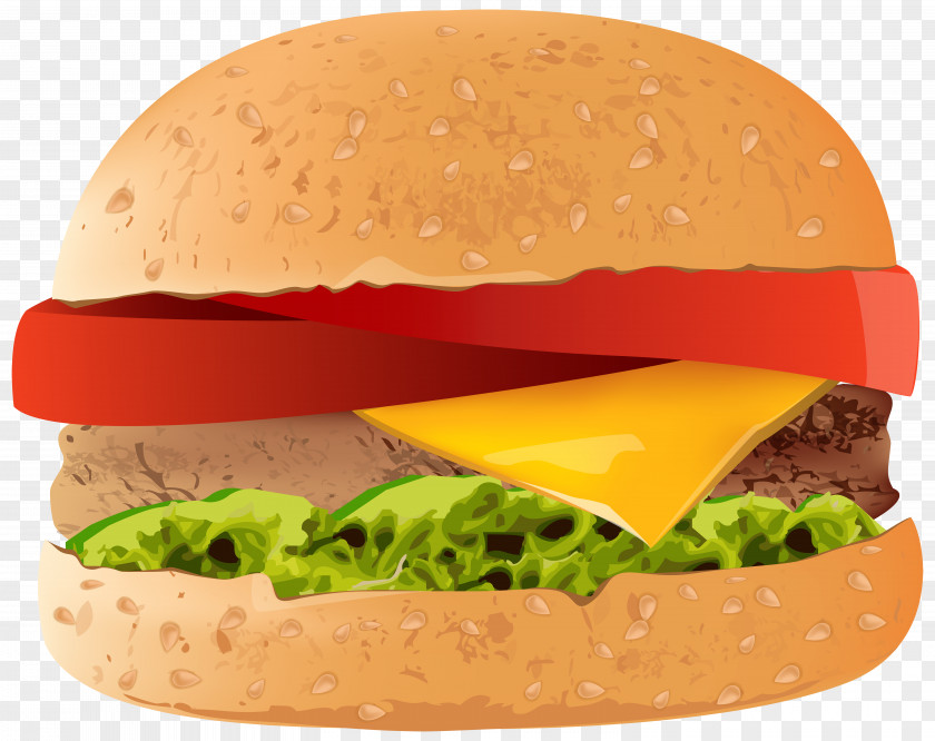 Hamburger Clip Art Image Hot Dog Cheeseburger Fast Food PNG