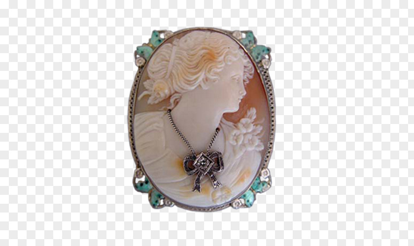 Jade Jewelry Material Jewellery Cameo Brooch Estate PNG