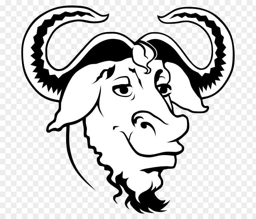 Wildebeest Animal GNU Project Build System Logo PNG