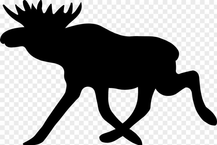 Antlers Moose Deer Dinprint.se PNG