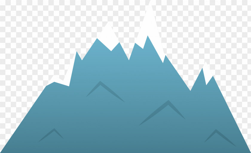 Cartoon Mountain Peak Triangle Microsoft Azure Pattern PNG