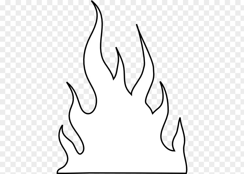 Flame Line Art Fire Coloring Book Clip PNG