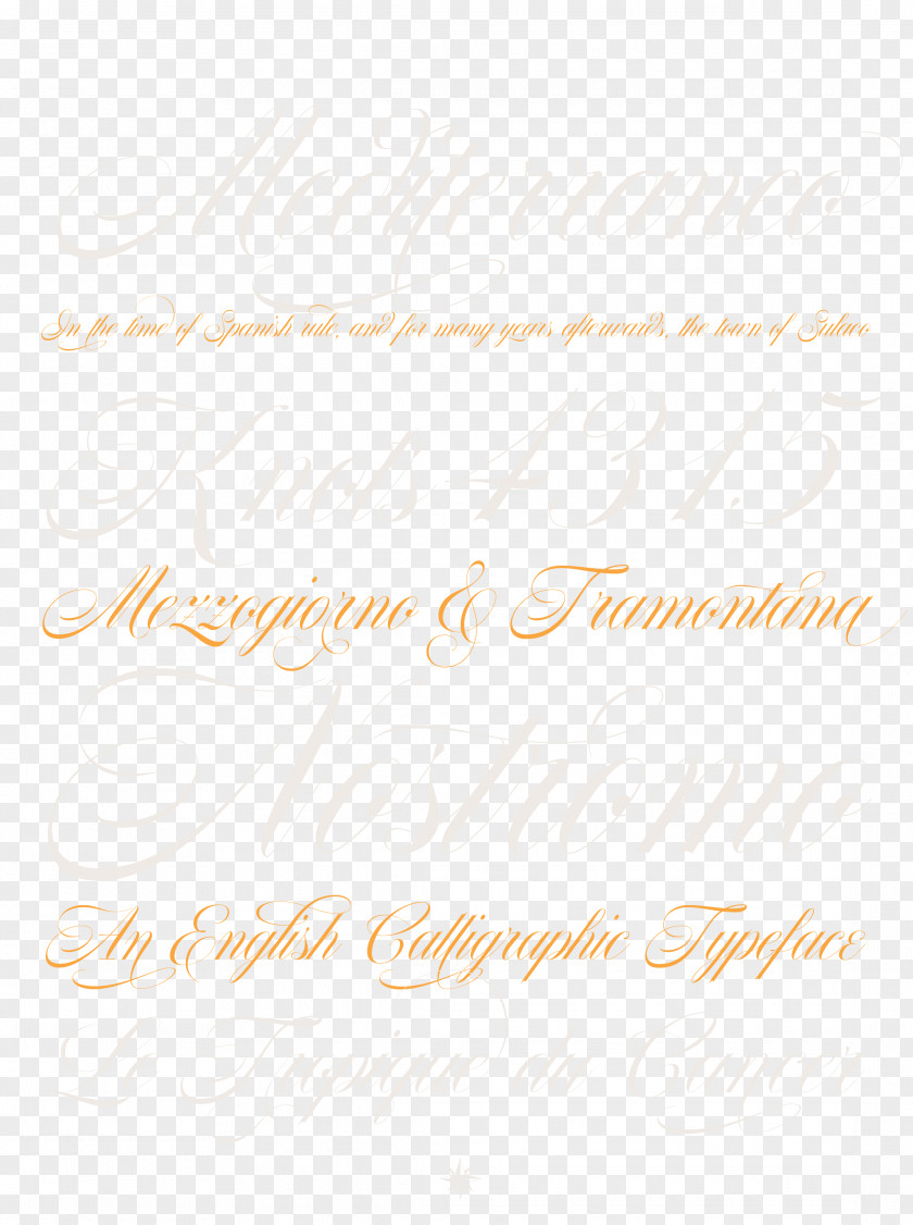 Line Paper Calligraphy Beige Font PNG