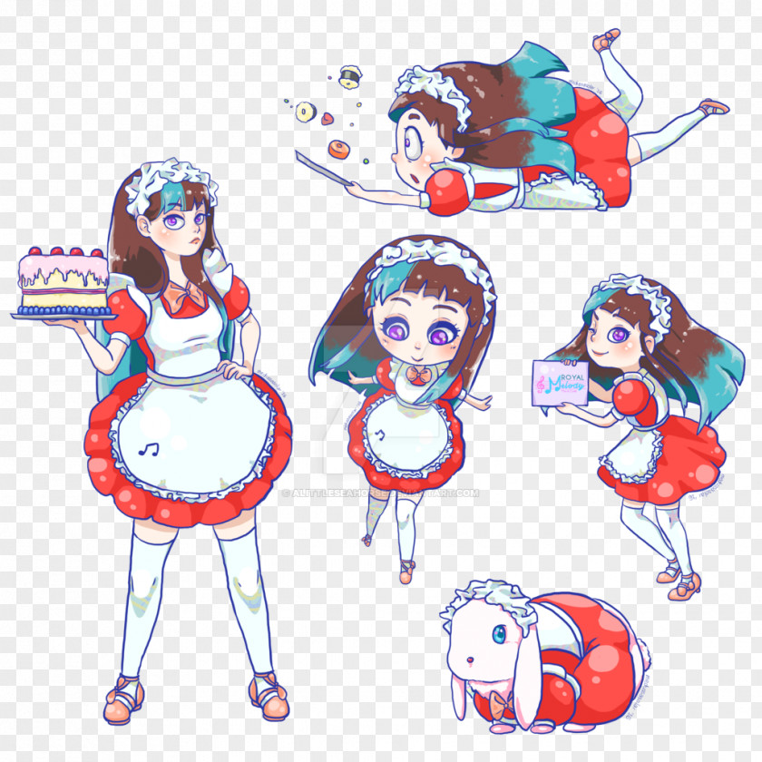 Maid Christmas Ornament Cartoon Toy Character PNG