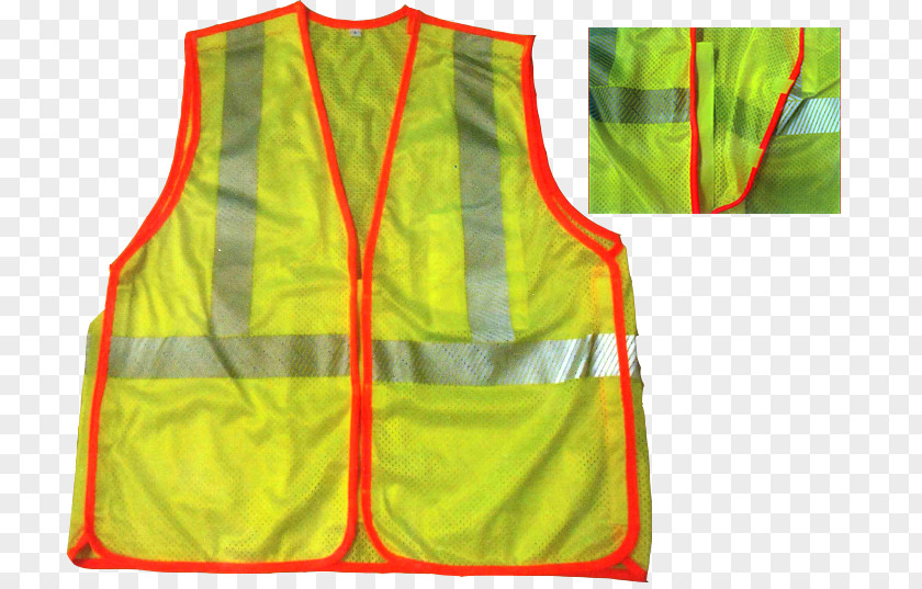 Safety Vest Gilets High-visibility Clothing Retroreflective Sheeting Jacket PNG