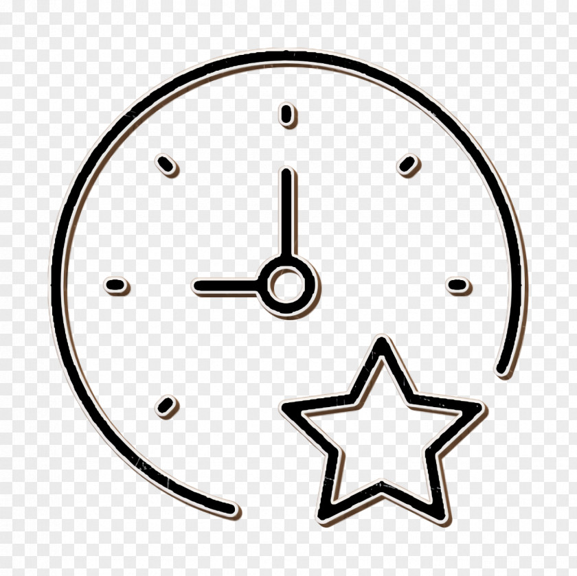 Stopwatch Icon Time Interaction Set PNG