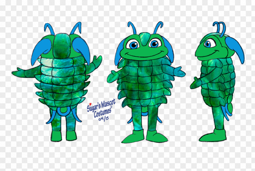 Trilobite Animal Costume Mascot PNG