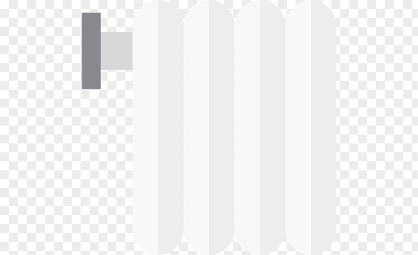 White Radiator Black Pattern PNG