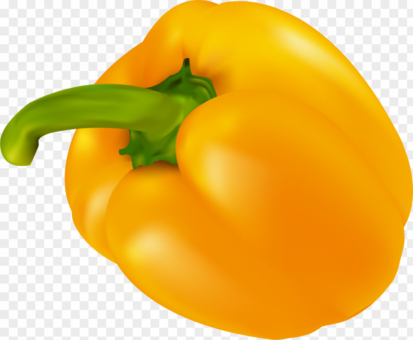 Yellow Delicious Pepper Habanero Bell PNG