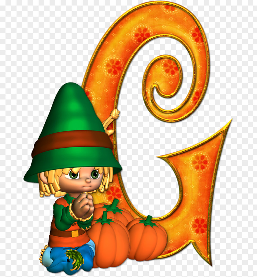 Letter Alphabet Calabaza G PNG