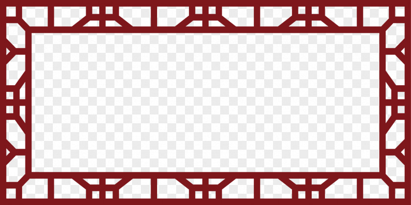 Chinese Wind Vector Rectangular Frame Picture PNG