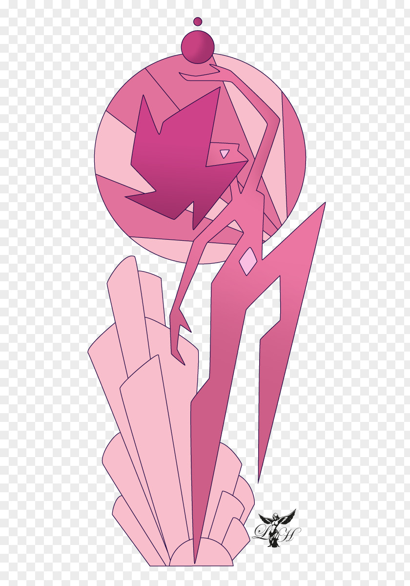 Diamond Pink Color Gemstone PNG
