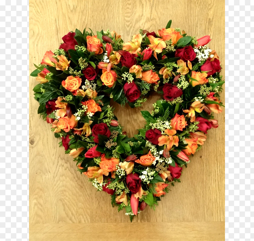 Funeral Wreath Cut Flowers Floral Design PNG