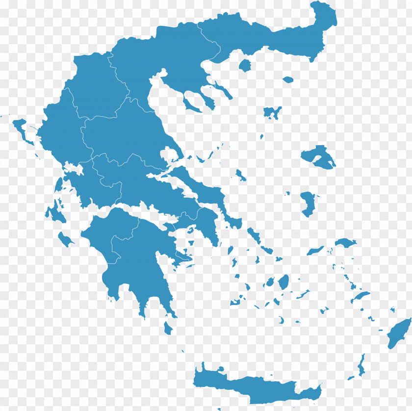 Greece Royalty-free Vector Map PNG