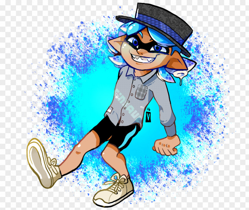 Squid Cartoon Splatoon PNG