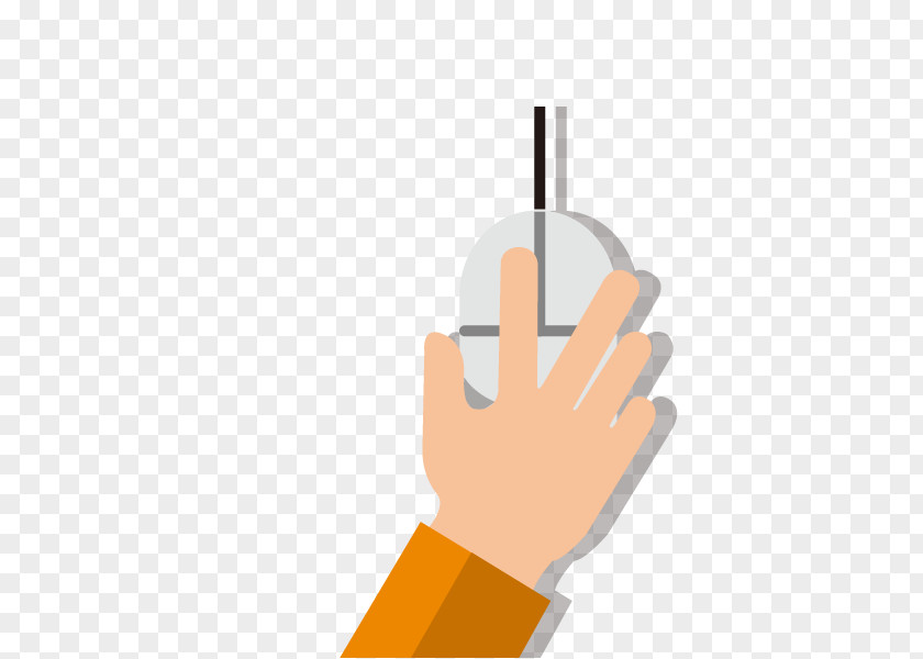 Vector Mouse Hand Computer Cursor PNG