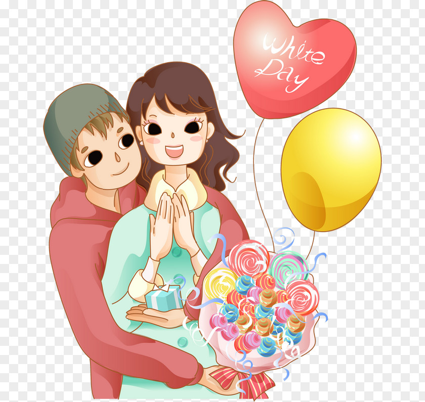 Animation Drawing Cartoon Love PNG