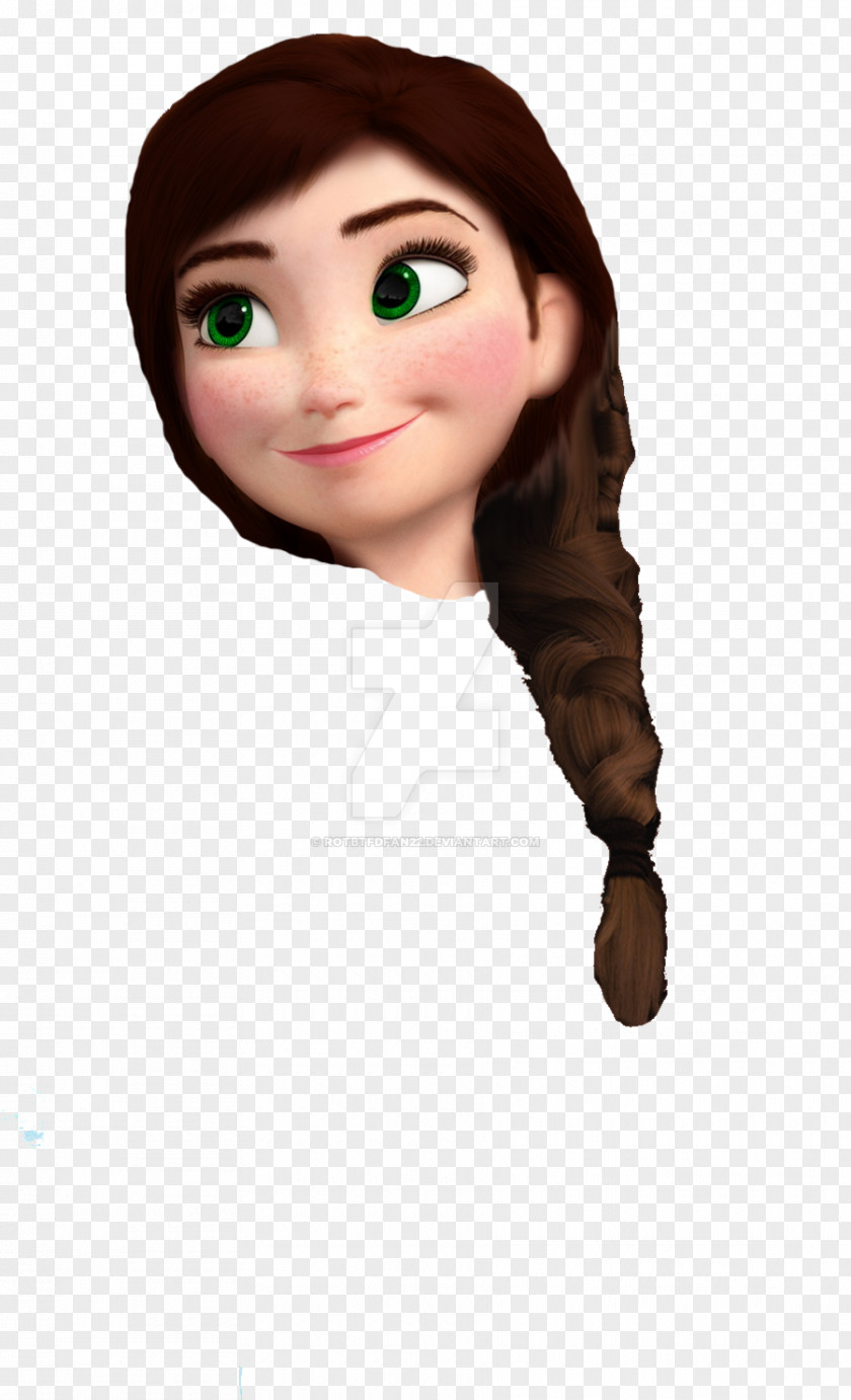 Hiccup Wig Black Hair Frozen Coloring Anna PNG