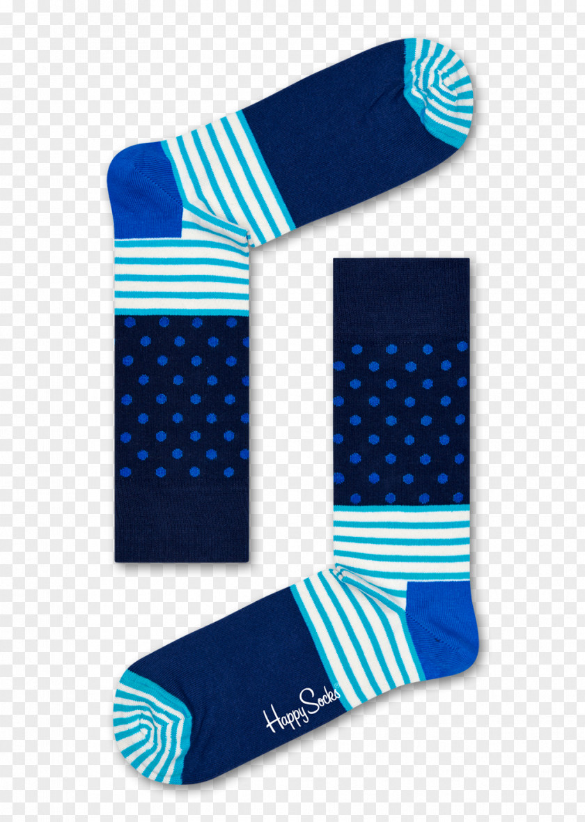 T-shirt Happy Socks Blue Clothing PNG